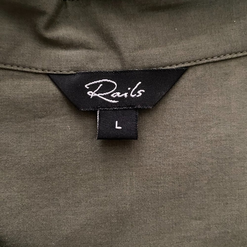 Rails, Dark Green, Size L Top - image 4